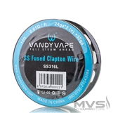Vandy Vape Fused and Flat Clapton SS316L Wire